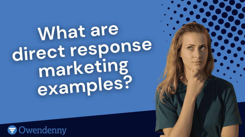 what are direct response marketing example