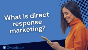 What is direct response marketing?